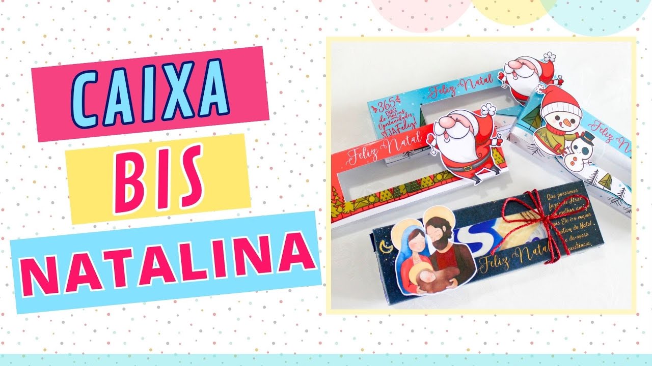 Criando Caixa Bis Personalizados de Festas 